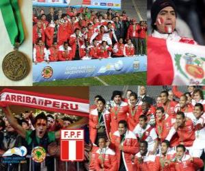 пазл Перу Копа Америка 2011 3-е место